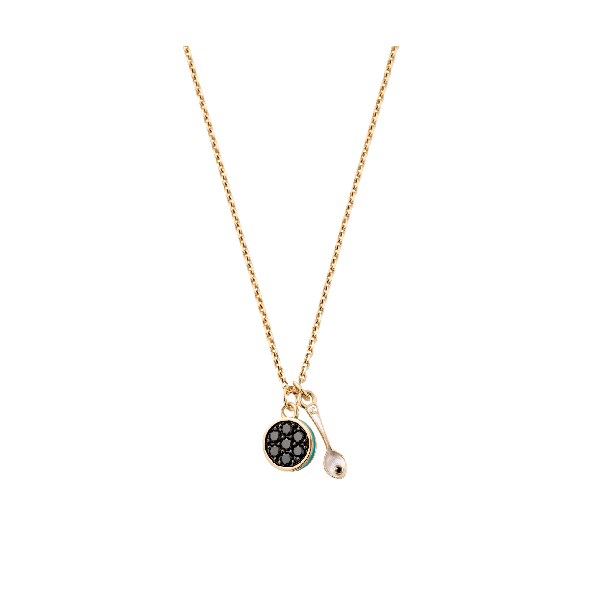 Kaspia Caviar Charm Necklace