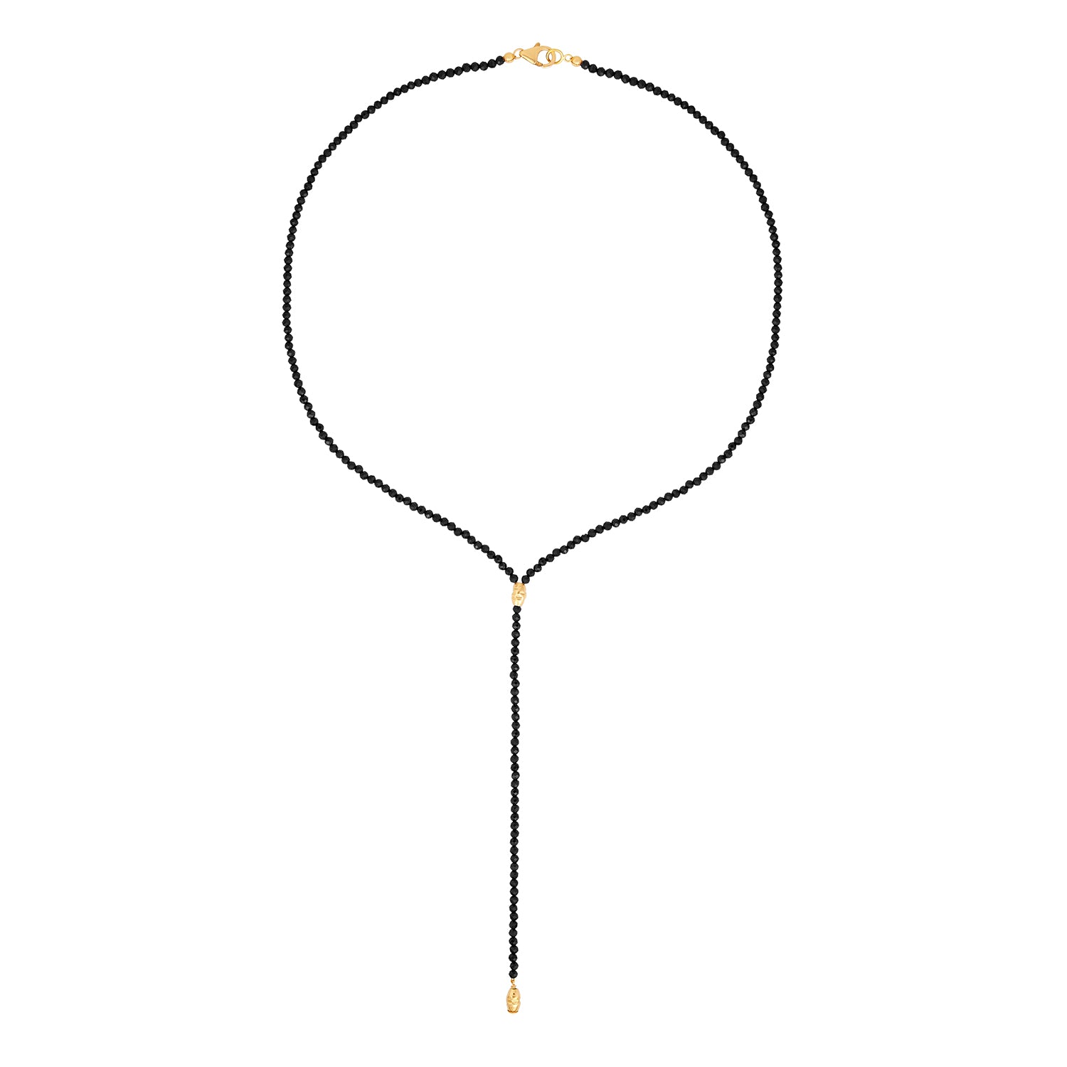 Collier Lariat en spinelle by Caviar Kaspia x Linda Fargo